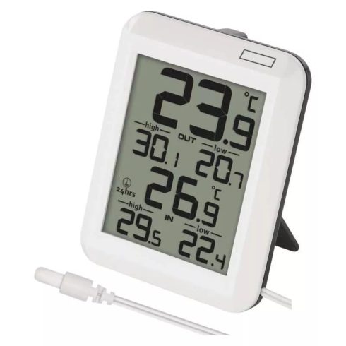 Hőmérő, vezetékes érzékelővel                                                                         E0422