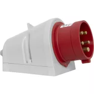   CEE fali tápcsatlakozó, 5 pólusú, 400V/16A, IP44                                                      E1080010786