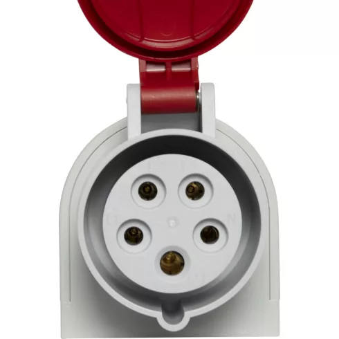 CEE fali aljzat, 5 pólusú, 400V/16A, IP44                                                             E1080020786