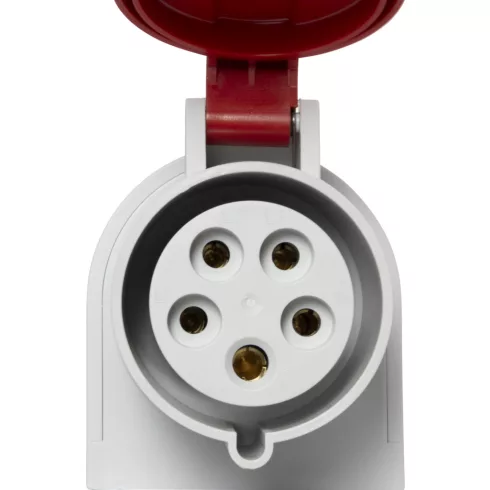CEE fali aljzat, 5 pólusú, 400V/32A, IP44                                                             E1080030786