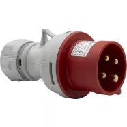   CEE csatlakozó dugó, 4 pólusú, 400V/16A, IP44                                                         E1080040786