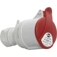   CEE csatlakozó aljzat, 5 pólusú, 400V/16A, IP44                                                       E1080080786