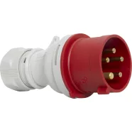   CEE csatlakozó dugó, 5 pólusú, 400V/32A, IP44                                                         E1080100786