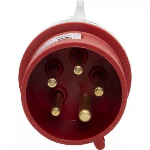 CEE csatlakozó dugó, 5 pólusú, 400V/32A, IP44                                                         E1080100786