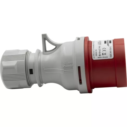 CEE csatlakozó dugó, 5 pólusú, 400V/32A, IP44                                                         E1080100786