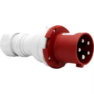   CEE csatlakozó dugó, 5 pólusú, 400V/63A, IP44, erősáramú                                              E1080140786