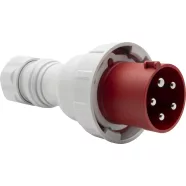   CEE csatlakozó dugó, 5 pólusú, 400V/63A, IP67, erősáramú                                              E1080160786