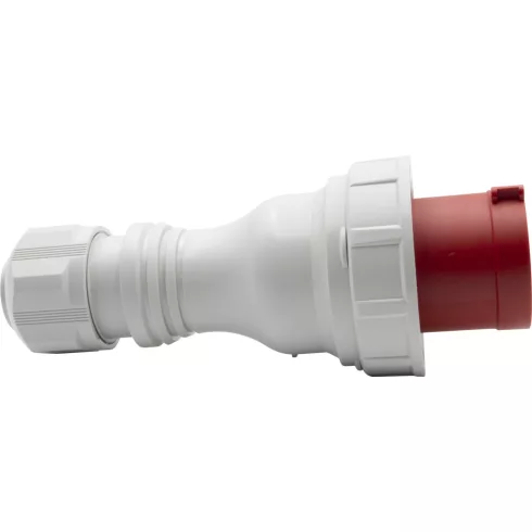 CEE csatlakozó dugó, 5 pólusú, 400V/63A, IP67, erősáramú                                              E1080160786