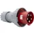 CEE csatlakozó dugó, 5 pólusú, 400V/125A, IP67, erősáramú                                             E1080180786
