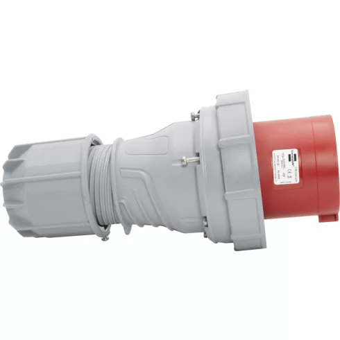 CEE csatlakozó dugó, 5 pólusú, 400V/125A, IP67, erősáramú                                             E1080180786