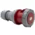 CEE csatlakozó aljzat, 5 pólusú, 400V/125A, IP67, erősáramú                                           E1080190786