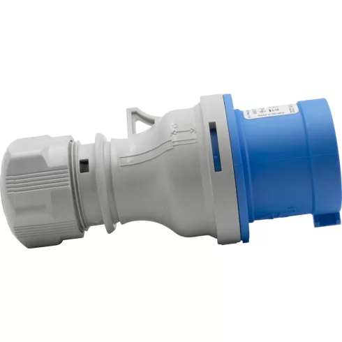 CEE csatlakozó dugó, 3 pólusú, 230V/32A, IP44                                                         E1081020786