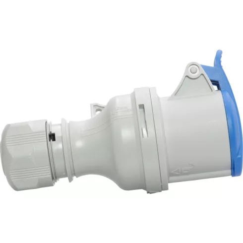 CEE csatlakozó aljzat, 3 pólusú, 230V/16A, IP44                                                       E1081040786