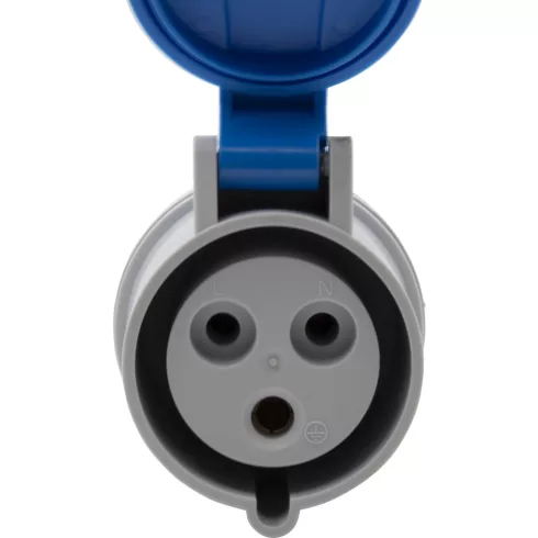 CEE csatlakozó aljzat, 3 pólusú, 230V/32A, IP44                                                       E1081050786