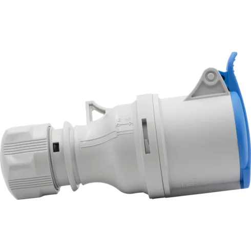 CEE csatlakozó aljzat, 3 pólusú, 230V/32A, IP44                                                       E1081050786