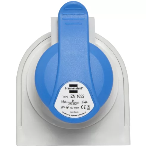CEE fali aljzat, 3 pólusú, 230V/16A, IP44                                                             E1081070786