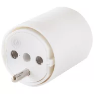   Fix adapter, magyar alj => svájci dugó - 230 V, 3 pólusú, fehér                                       E1081592414