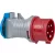 CEE adapter, IP44, CEE dugó 400V/16A, aljzat 230V/16A, csapfedeles                                    E1081690