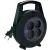 Vario Line kábeldob, 15m H05VV-F 3G1.5, IP20, 4 aljzat, fekete                                        E1094208