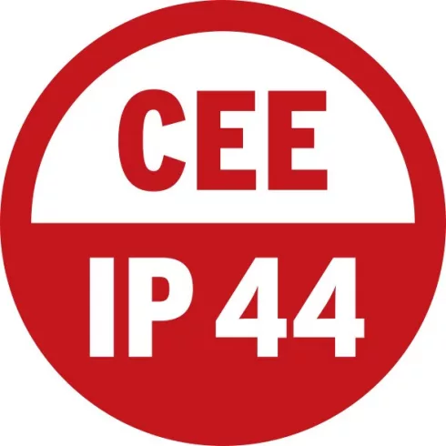 CEE dugaszoló aljzat, 400V/32A, 5 pólusú, IP44, csapfedeles                                           E1109980