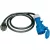Adapterkábel, IP44, 1,5m fekete H07RN-F 3G2,5, CEE csatlakozó, 230V/16A                               E1132910010