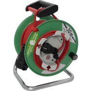   Garant G kábeldob, IP44, 28,5+1,5m AT-N05V3V3-F 3G1,5 piros hosszabbító kábel                         E1148388791