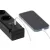 Bremounta elosztó, 5 aljzat + 2x USB C (töltő), kapcsolóval, 3m H05VV-F3G1.5, fekete                  E1150660415