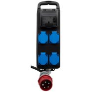   BSV P CEE hordozható áramelosztó 400V/16A FI IP44 2m H07RN-F5G2,5                                     E1151468122