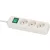 Eco-Line elosztó, 3 aljzat,  kapcsolóval, 5m H05VV-F 3G1,5, fehér                                     E1152920