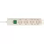 Comfort-Line Plus elosztó, 4 aljzat, kapcsolóval, 2m H05VV-F 3G1,5, fehér                             E1153120100