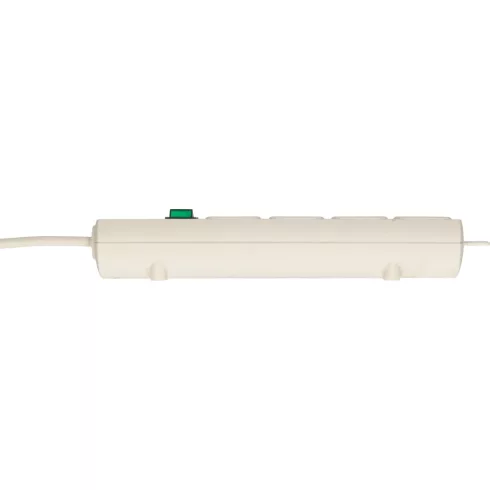 Comfort-Line Plus elosztó, 4 aljzat, kapcsolóval, 2m H05VV-F 3G1,5, fehér                             E1153120100