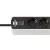 Ecolor elosztó, 4 aljzat + 2x USB C (töltő), kapcsolóval, 1,5m H05VV-F3G1.5, fehér/fekete             E1153240126
