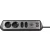 estilo sarokelosztó, 4 aljzat (2 x földelt, 2 x euro), USB töltő funkcióval,  2m H05VV-F 3G1.5, ezüs  E1153590410