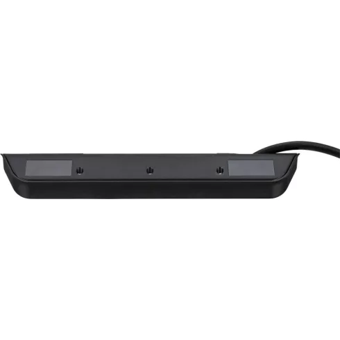 estilo sarokelosztó, 4 aljzat (2 x földelt, 2 x euro), USB töltő funkcióval,  2m H05VV-F 3G1.5, ezüs  E1153590410