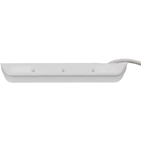 estilo sarokelosztó, 4 aljzat (2 x földelt, 2 x euro), USB töltő funkcióval,  2m H05VV-F 3G1.5, ezüs  E1153590420