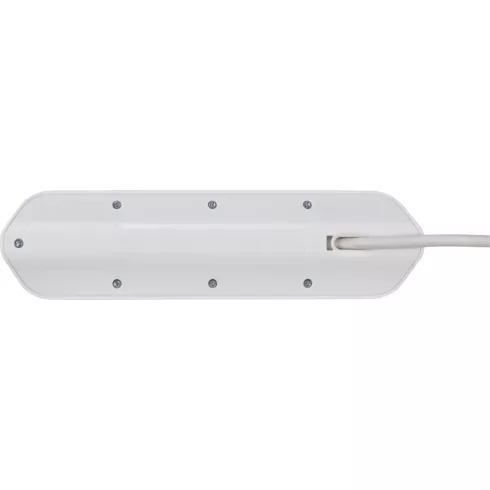 estilo sarokelosztó, 4 aljzat (2 x földelt, 2 x euro), USB töltő funkcióval,  2m H05VV-F 3G1.5, ezüs  E1153590420