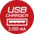 estilo sarokelosztó, 4 aljzat (2 x földelt, 2 x euro), USB töltő funkcióval,  2m H05VV-F 3G1.5, ezüs  E1153590420
