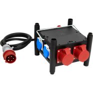   Kompakt áramelosztó BSV 3/16, IP44, felvonulási szekrény                                              E1153668302