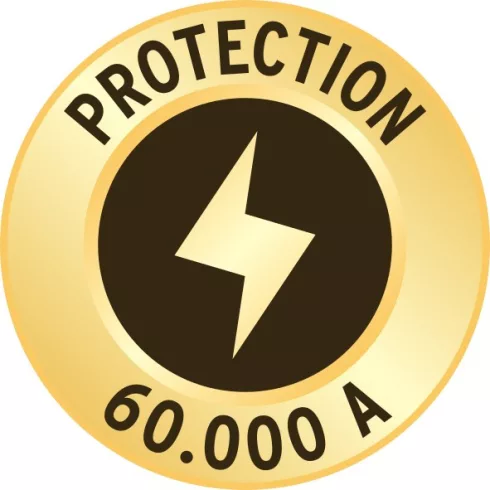 Premium-Line 19'' elosztó, 6 aljzat, 60.000A túlfeszültség védelemmel, kapcsolóval, 3m H05VV-F 3G1,5  E1156057696