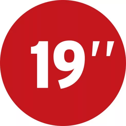 Premium-Line 19'' elosztó, 6 aljzat, 60.000A túlfeszültség védelemmel, kapcsolóval, 3m H05VV-F 3G1,5  E1156057696
