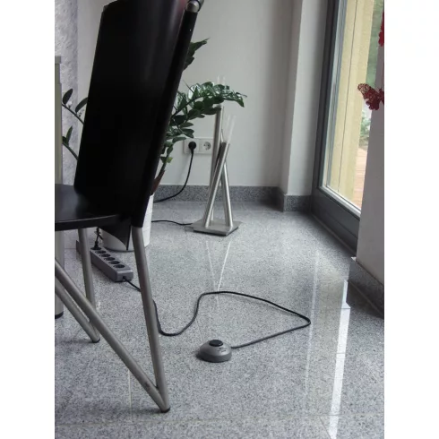 Eco-Line elosztó, 6 aljzat, talpkapcsolóval, 2m H05VV-F 3G1,5, antracit, Comfort Switch               E1159450616