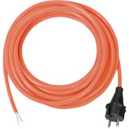   BREMAXX csatlakozóvezeték, 3m narancssárga H05BQ-F 2X1.0, IP44, 2 pólusú (PUR kábel)                  E1160068310