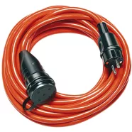   Hosszabbító 10m N07V3V3-F 3x1,5mm2 ütésálló, olajálló, -35-fokig fagyálló vezeték IP44, narancssárga  E1161458