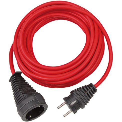 Hosszabbító, 10m piros H05VV-F 3G1,5, IP20                                                            E1167460