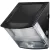 Szolár LED falilámpa, IP44,  PIR mozgásérzékelővel, alkonykapcsolóval, 2x0,5W, 85lm, fekete           E1170970