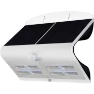   Szolár LED fali lámpa SOL WAVE 800, mozgásérzékelővel, alkonykapcsolóval, IP65, 6,8W, 800lm           E1171820