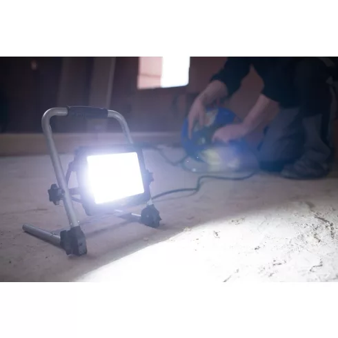 LED hálózati reflektor, IP65, 49,9 W, 4500 lm, 1,5m H07RN-F3G1.0, EL 4050 M                           E1171960503