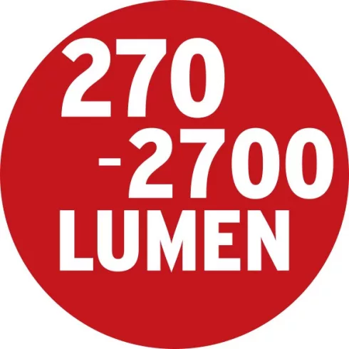 Akkus LED lámpa, IP65, 2700lm, 15CRI 96, táskával, RUFUS 3020 MA                                      E1173110300