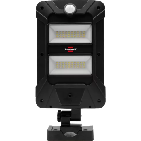Napelemes LED fali lámpa, PIR mozgásérzékelővel, szürkületkapcsolóval, 10W, 1000lm, IP44, SOL 1000    E1173740006