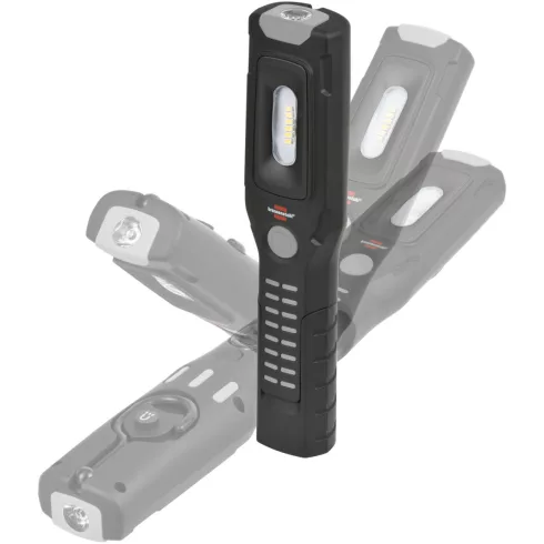 Akkus LED kézilámpa, 500+120lm, 6500K, IP20, 2,5Ah, HL 501 A                                          E1175670110